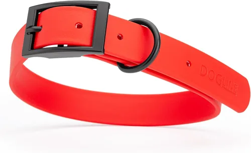 Miniatura 106 de Dogline Biothane - Collar impermeable para perro con hebilla de liberación rápida, resistente cincha de nailon recubierta con resistente y a prueba
