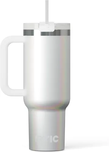 Miniatura 48 de RTIC Vaso Tumbler de Viaje por Carretera de 30 oz con Doble Pared Revestido de Cerámica Aislado Taza Portátil de Café de Viaje de Acero Inoxidable