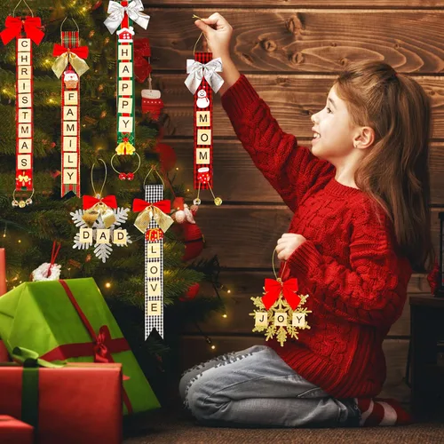 Miniatura 5 de MGparty 312 Piezas Adornos de Navidad DIY Adornos para Árbol de Navidad Xmas Artes y Manualidades Suministros de Decoraciones para Niños Adultos