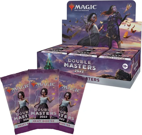 Miniatura 6 de Magic: The Gathering Double Masters 2022 Draft Booster Box 24 paquetes (384 cartas mágicas)