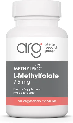 MethylPro L-metilfolato 7.5 mg - Apoya una mentalidad saludable - Folato activo para apoyo de metilación y reacciones bioquímicas - Altamente