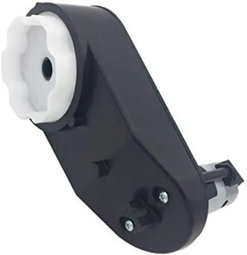 Caja de cambios 12V390 20000RPM con motor de CC, motor RS390 de 12 V con caja de engranajes para niños, accesorios de paseo eléctrico para niños y