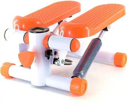 YSUEFIJO Mini escaleras con bandas de resistencia, máquina de ejercicios aeróbicos de fitness, mini máquina de ejercicio paso a paso, equipo de