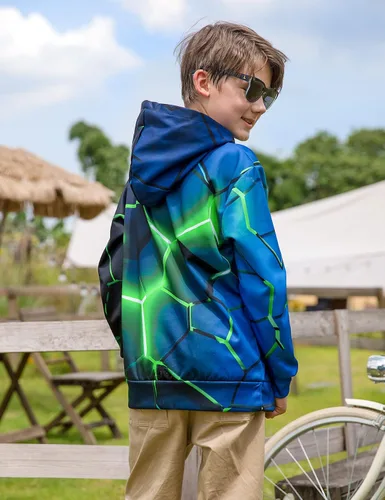 Miniatura 3 de Ahegao Sudaderas con capucha para niños, sudaderas para niñas con estampado 3D de 6 a 16 años