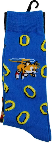 Miniatura 4 de Sonic The Hedgehog Mens 2 Pack Crew Socks