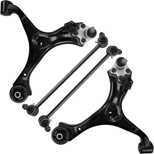 Miniatura 199 de Detroit Axle - Kit de 4 brazos de control delanteros para Ford Mustang 05-10, 2 brazos de control inferiores, 2 puntales 2005 2006 2007 2008 2009