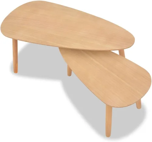 Miniatura 6 de Mesa de centro de estilo moderno, mesa de sala de estar, mesa de sofá, mesa de cóctel, mesa auxiliar, para sala de estar, recepción, oficina