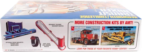 Miniatura 2 de Round 2 Unknown AMT Kenworth/Challenge Transit - Mezclador de cemento a escala 1:25 (AMT1215)