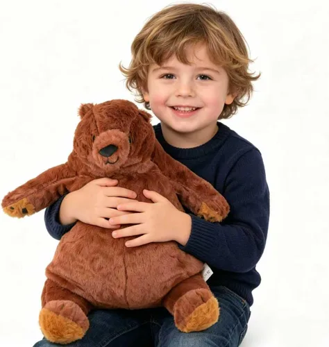 Djungelskog Oso de peluche 60 cm - Oso suave y gigante - Peluche abrazable y tierno - Regalo ideal para niño, niña y novia - ¡Super suave y tierno!