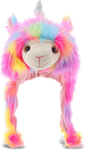 Miniatura 9 de DolliBu Gorro de felpa – Gorro de peluche de forro polar súper suave con orejeras, acogedor sombrero de invierno cálido para niños – Talla única