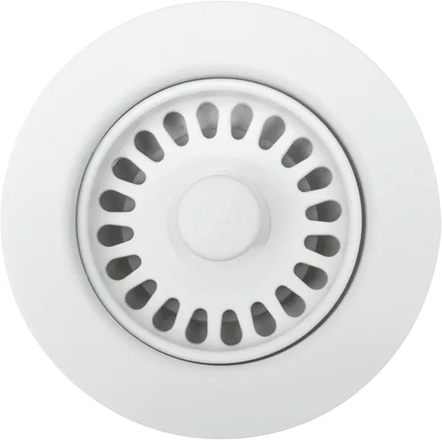 Miniatura 9 de BLANCO, Brida de eliminación de basura de cocina SILGRANIT emparejada en gris metálico 442229, 3.5 pulgadas