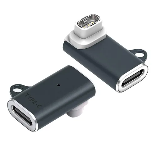 Miniatura 15 de 6 unids/set USB-C hembra a 2 pines DC 5 V potencia carga adater para cortadora de pelo eléctrica barba recortadoras afeitadoras instrumentos