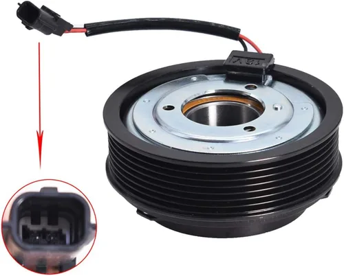 Miniatura 5 de WFLNHB Reemplazo del kit de montaje de bobina de embrague del compresor de CA A/C para Nissan Maxima 2009 2010 2011 2012 2013 2014 3.5 litros motor