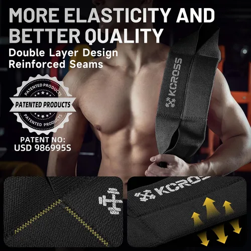 Miniatura 6 de KCROSS Bench Press Band for Men and Women, Weight Lifting Bench Press Band, Push Up Exercise Bench