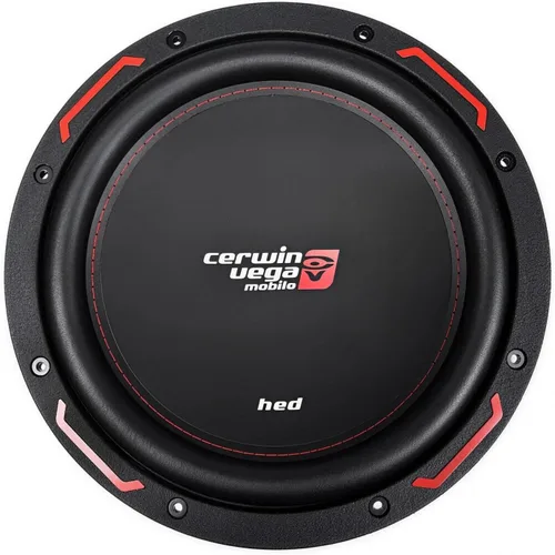 Cerwin Vega H7104D 10" 4Ω 1200W Dual Voice Coil Subwoofer HED Series Negro Individual