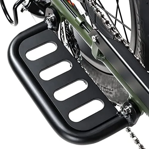 Miniatura 2 de ADDMOTOR Pedales traseros de bicicleta Pedales de asiento trasero Pedales Reposapiés Accesorios de ciclismo para M-81 (solo apto para bicicleta M-81)