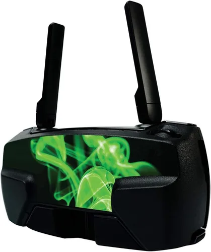 Miniatura 5 de MightySkins - Skin para DJI Mavic Mini dron portátil Quadcopter – Llamas verdes Funda protectora de vinilo duradera y única Fácil de aplicar