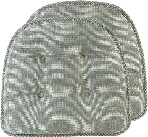 Miniatura 41 de Cojines antideslizantes para silla, ensamblados en Estados Unidos, almohadillas de asiento antideslizantes en forma de U para comedor, cocina