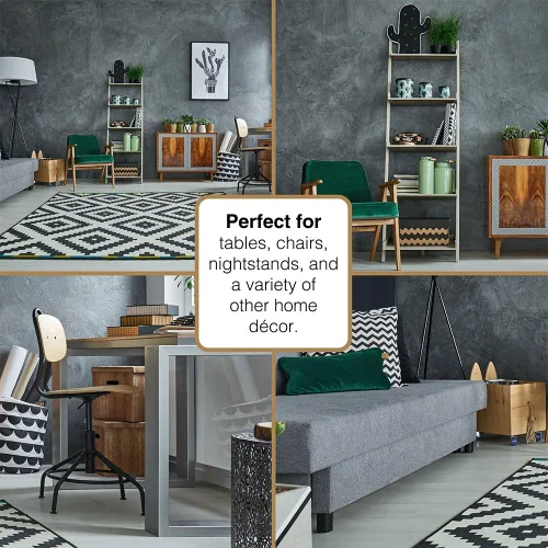 Miniatura 4 de SoftTouch, protectores de piso para muebles con moqueta inferior, 4292395N