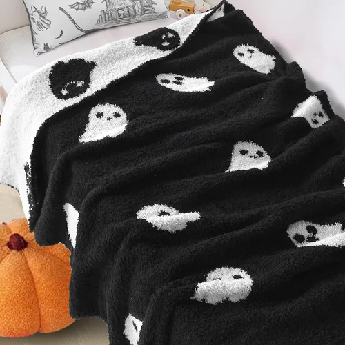 Miniatura 10 de JOOJA Manta para bebé recién nacido, para niños y niñas, esencial para bebés de 0 a 6 meses, para recibir mantas de punto, saco de dormir, Guepardo