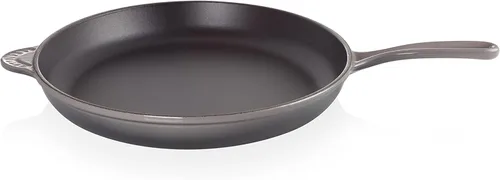 Le Creuset Sartén ovalada de hierro fundido esmaltado de 15.75 pulgadas, ostra