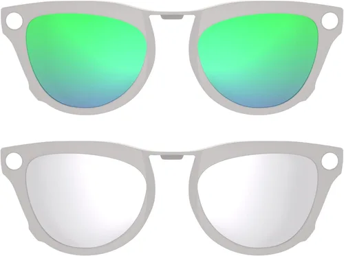Miniatura 9 de HIBLOKS 4 clips polarizados para Ray-Ban Meta Skyler y Gen 2 (RW4010/RW4014 52-20), clips de decoloración de marco negro para RayBan Skyler protegen
