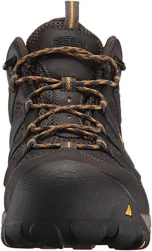 Miniatura 3 de Botas de trabajo impermeables con puntera de acero de altura media Lansing Mid para hombre, de KEEN Utility oliva (Raven/Tawny Olive)
