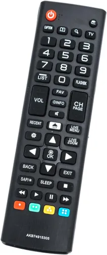 AKB74915305 Reemplazo remoto para LG TV 43UH6030-UB 49UH6090-UJ 49UH6030-UB 49UH6030-UD 55UH6030-UC 60UH6030-UC 60UH6035-UC 65UH6030-UC 65UH6030-UC