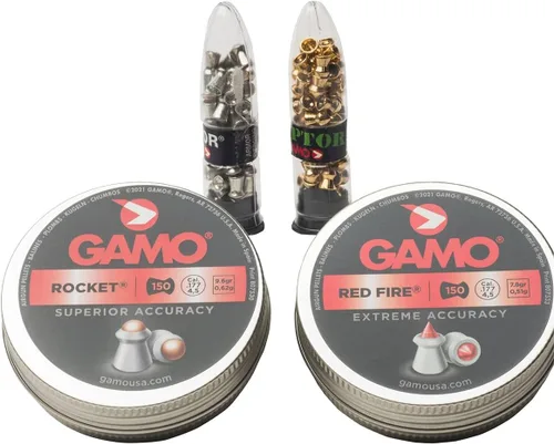 Miniatura 4 de Gamo High Performance Airgun Pellets Combo Pack – Assorted Pellets, Multiple Caliber Options