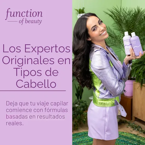 Miniatura 7 de Function of Beauty Set de Champú y Acondicionador para Cabello Ondulado - Dúo de Champú y Acondicionador Sin Sulfatos para Textura Ondulada Natural