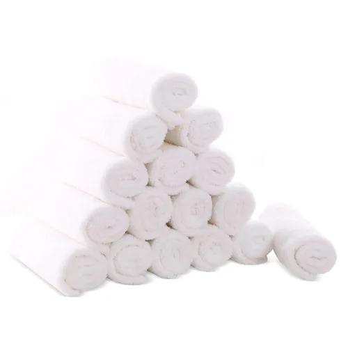 Miniatura 9 de Cute Castle Toallas ultrasuaves para bebé, paquete de 16 unidades, 9 x 9 pulgadas, suaves con la piel sensible para cara y cuerpo, felpa, ropa