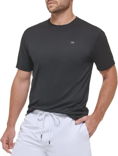Miniatura 2 de Calvin Klein Manga corta ligera de secado rápido para hombre, protección UPF 40+
