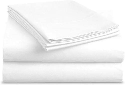 Miniatura 24 de Juego de sábanas de algodón 100 % 6 piezas de 400 hilos de lujo juego de sábanas para cama (color)