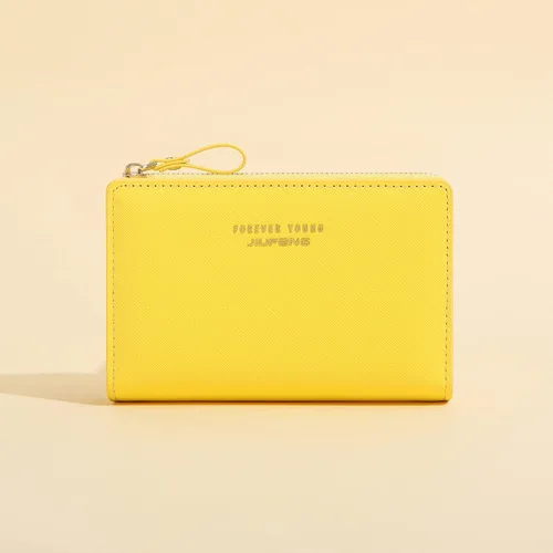 Miniatura 2 de Cartera con cremallera para mujer, con bloqueo RFID, multiusos, tarjeteros, monederos cortos
