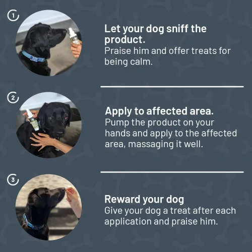 Miniatura 3 de Crema para aliviar el dolor muscular y articular para perros, linimento de absorción rápida para aliviar el dolor para perros, fabricado en Estados