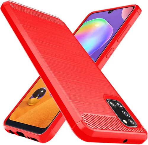 Miniatura 8 de Osophter Para Galaxy A31 Caso Absorción de Golpes Flexible TPU Caucho Protector Cubierta de Teléfono Celular para Samsung Galaxy A31 (negro)