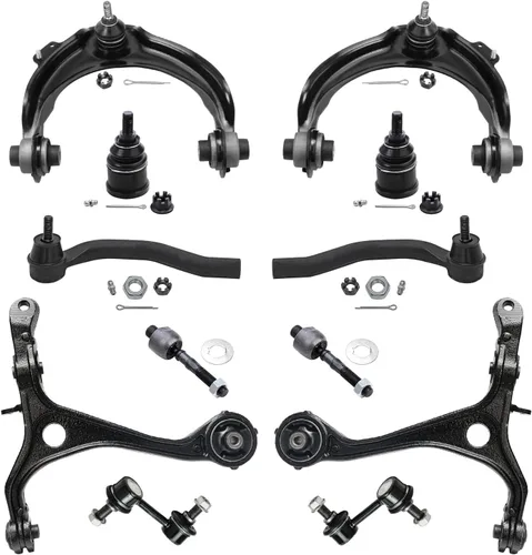 Miniatura 77 de Detroit Axle - Kit de suspensión delantera de 12 piezas para Mercury Grand Marquis Ford Crown Victoria Town Car 2003-2011, 2 brazos de control