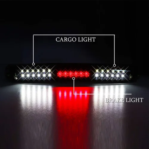 Miniatura 4 de Youxmoto Compatible con Ford F150 1997-2003, Compatible con Ford F150 2004 Heritage Luz LED de Tercer Freno Luz de Carga 3ra Luz de Freno Luz