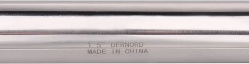 Miniatura 3 de Dernord - Tubo de bobina sanitaria con extremos de abrazadera, tubo redondo liso de acero inoxidable 304 con abrazadera triple de 3.81 cm