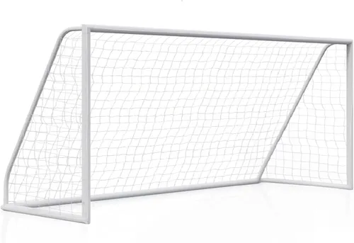 Miniatura 9 de F2C Red de fútbol para patio trasero, marco de acero para niños, ayuda de entrenamiento de tiro portátil para adultos con bolsa de transporte