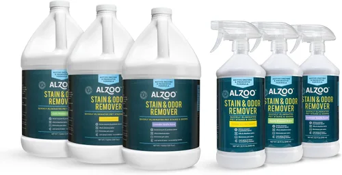 Miniatura 7 de ALZOO Removedor de manchas y olores, levanta y disuelve rápidamente las manchas de mascotas y ayuda a eliminar olores, ingredientes activos 100% a