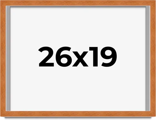 Miniatura 165 de Marco de 3 x 3 pulgadas, marco de madera maciza de nuez miel tradicional marrón Ancho de moldeo de 0.875 pulgadas Profundidad de conejo de 0.875