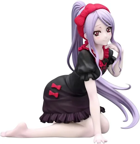 Miniatura 20 de QAHEART Figuras de Albedo Figura de Shalltear Bloodfallen de Anime Figura de PVC Modelo de Anime Figura de Acción Ornamentos para Fans 20CM/7.87IN