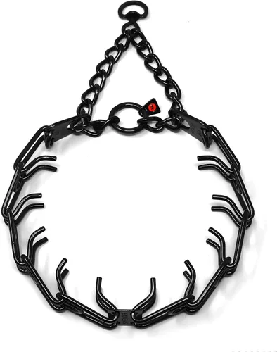 Miniatura 7 de Herm Sprenger Collar de Pellizco/Espiga/Púa Cromado 2.25" Pequeño