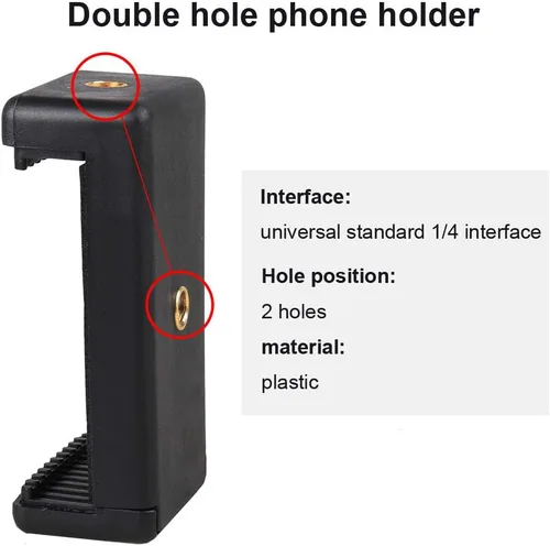 Miniatura 5 de Mr.Power Soporte para guitarra y bajo con auriculares para transmisión en vivo, clip compatible con iPhone, compatible con teléfonos inteligentes