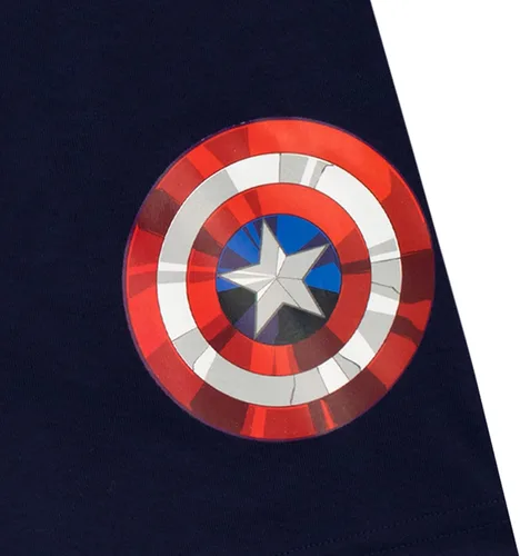 Miniatura 5 de Marvel Pijama corto para niños Capitán América
