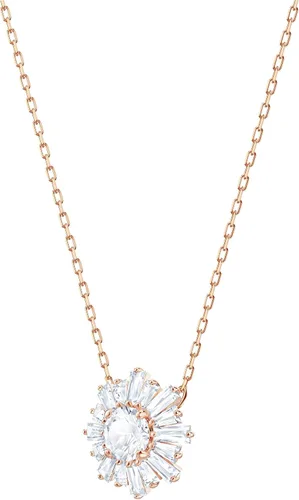 Miniatura 3 de SWAROVSKI Sunshine Necklaces and Earrings Jewelry Collection, Clear Crystals, Pink Crystals, Rose Gold-Tone Finish