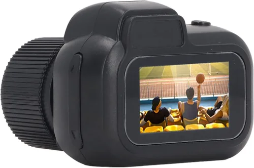 Miniatura 4 de Mini cámara digital 1080P 2MP pantalla a color 100 minutos duración de la batería pequeña cámara de video portátil Vlogging cámara para adolescentes