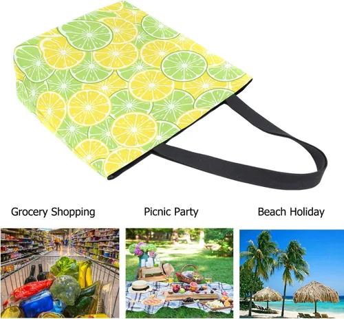 Miniatura 2 de Elegante bolso de hombro extra grande con estampado para playa, viajes, fin de semana, gimnasio, compras de comestibles