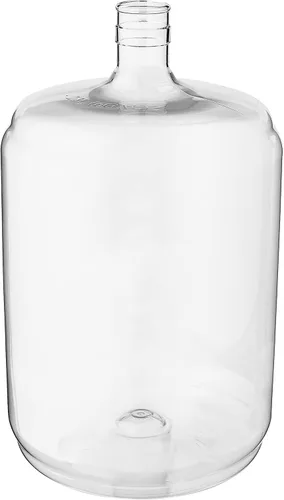FastRack Garrafa de 6 galones (PET) | Envase de plástico transparente para fermentación y jarra de fermentación | Garrafa de vino de grado